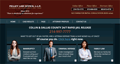 Desktop Screenshot of pelleylaw.com